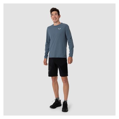 Maillot de Corps Salewa Pedroc Dry Bleu