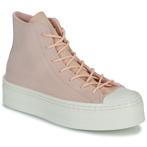 Converse - CHUCK TAYLOR ALL STAR MODERN LIFT PLATFORM MONO SUEDE - Rose
