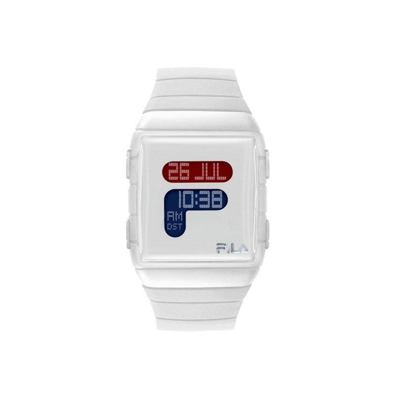 Montre Fila en Plastique Unisexe H/F Blanc