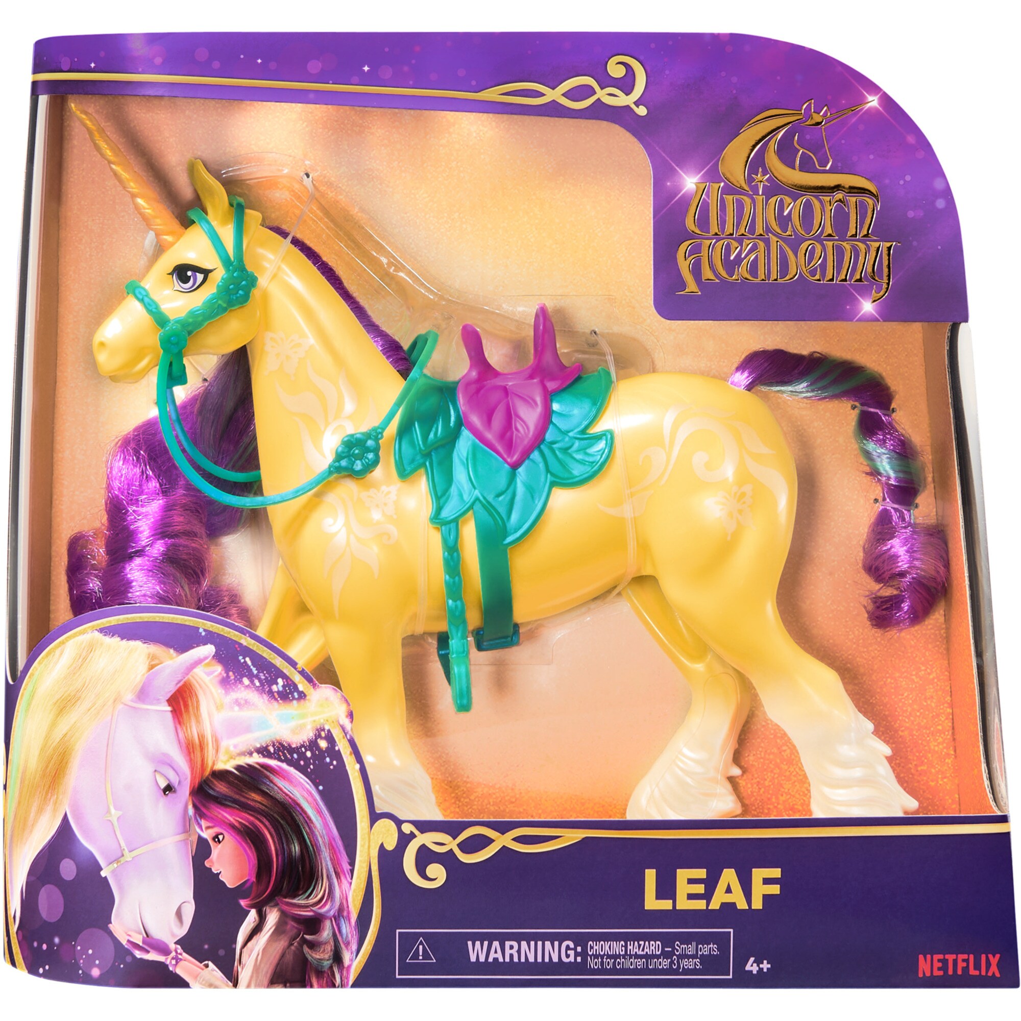 Spin Master Spielfigur Unicorn Academy - Einhorn Leaf
