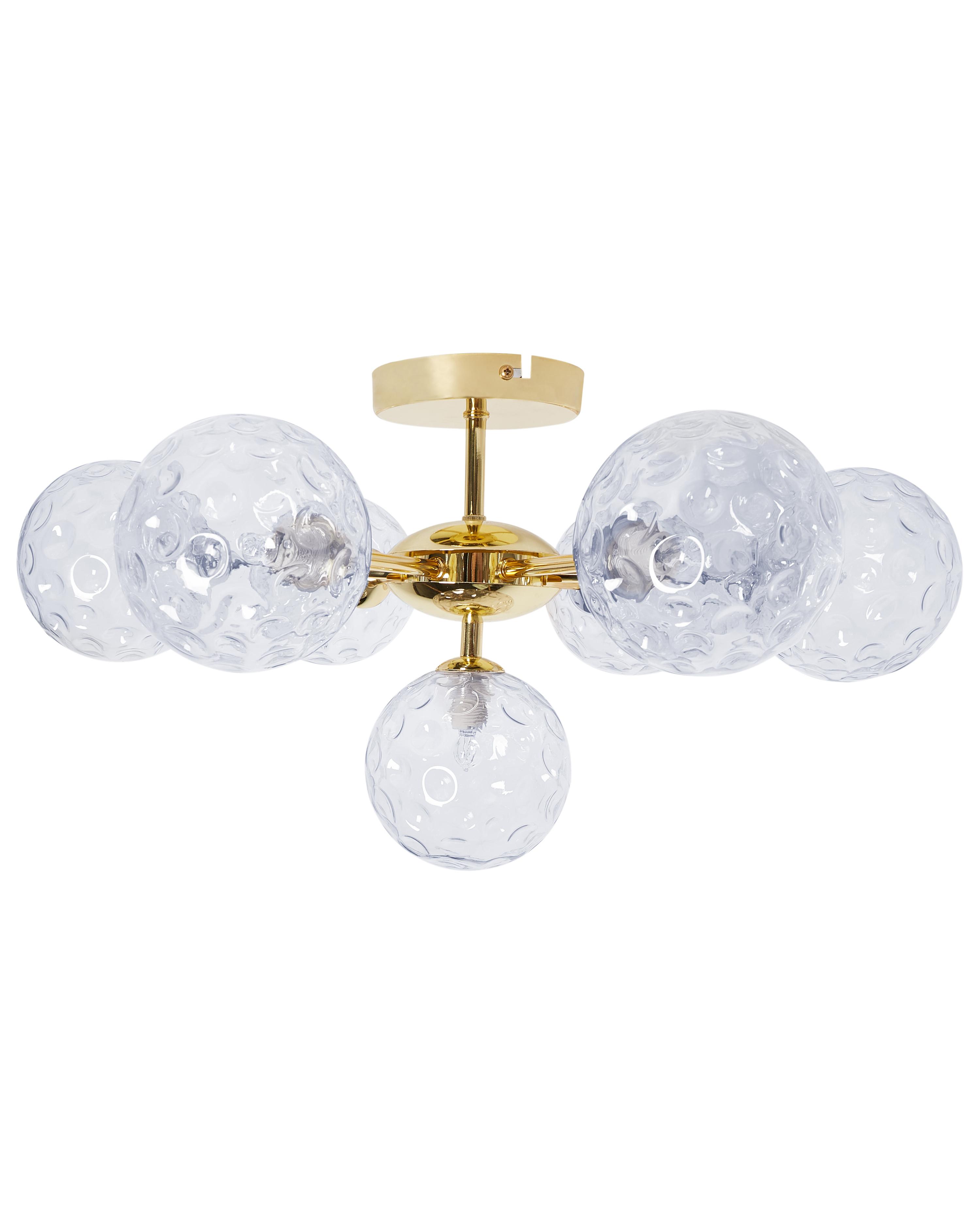 Plafondlamp ANADYR Glas Blauw