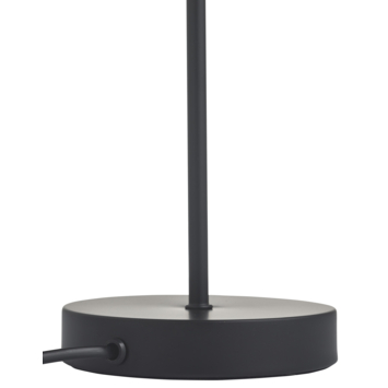 Lampvoet Jort zwart Ø13x45 cm