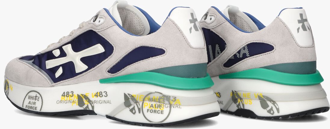 PREMIATA blauwe premiata lage sneakers moerun