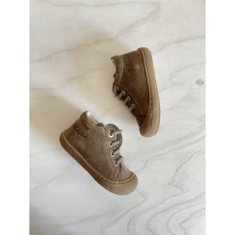 Naturino - PrÃ©stapper - Suede Sole Honey Light Brown Militaire
