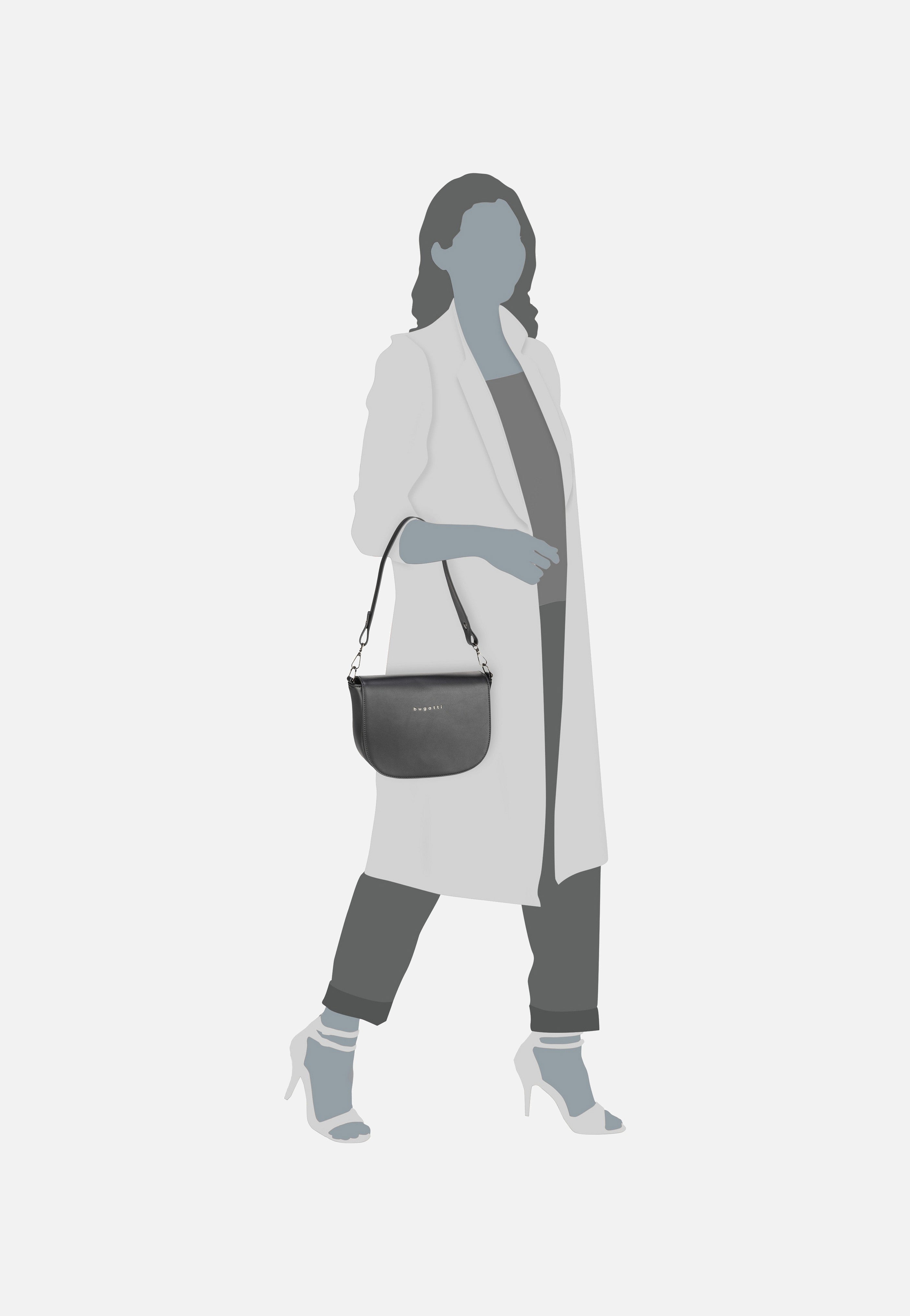 Almata M Schwarz - Saddle Bag