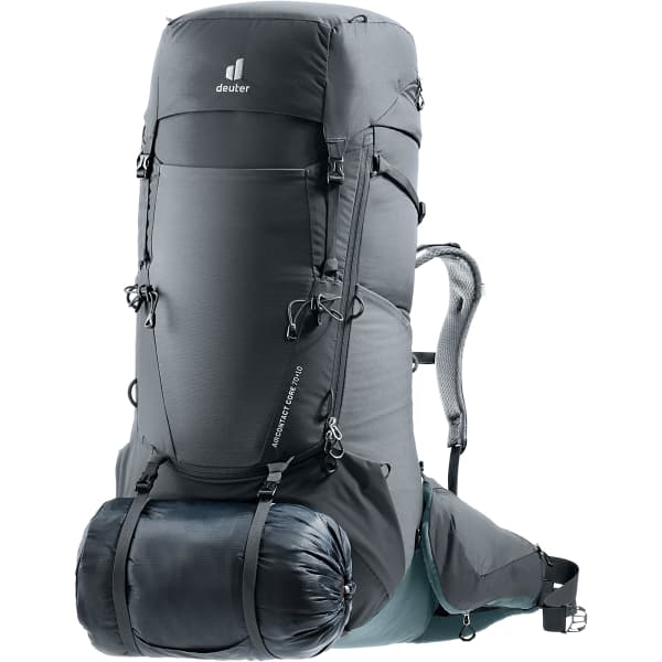 Sac à dos randonnée DEUTER AIRCONTACT CORE 70+10 GRAPHITE/SHALE