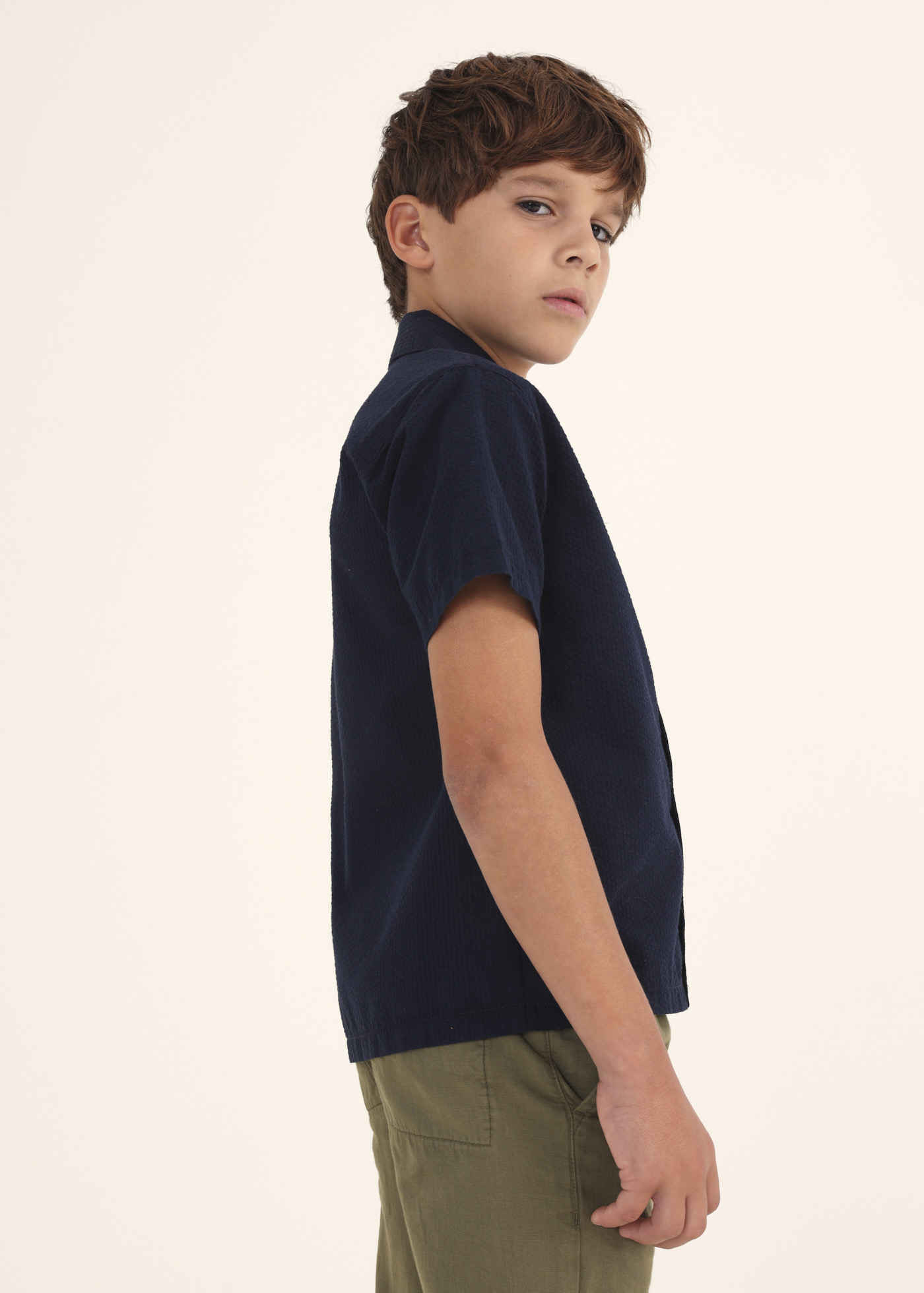 Camisa de manga curta para meninos