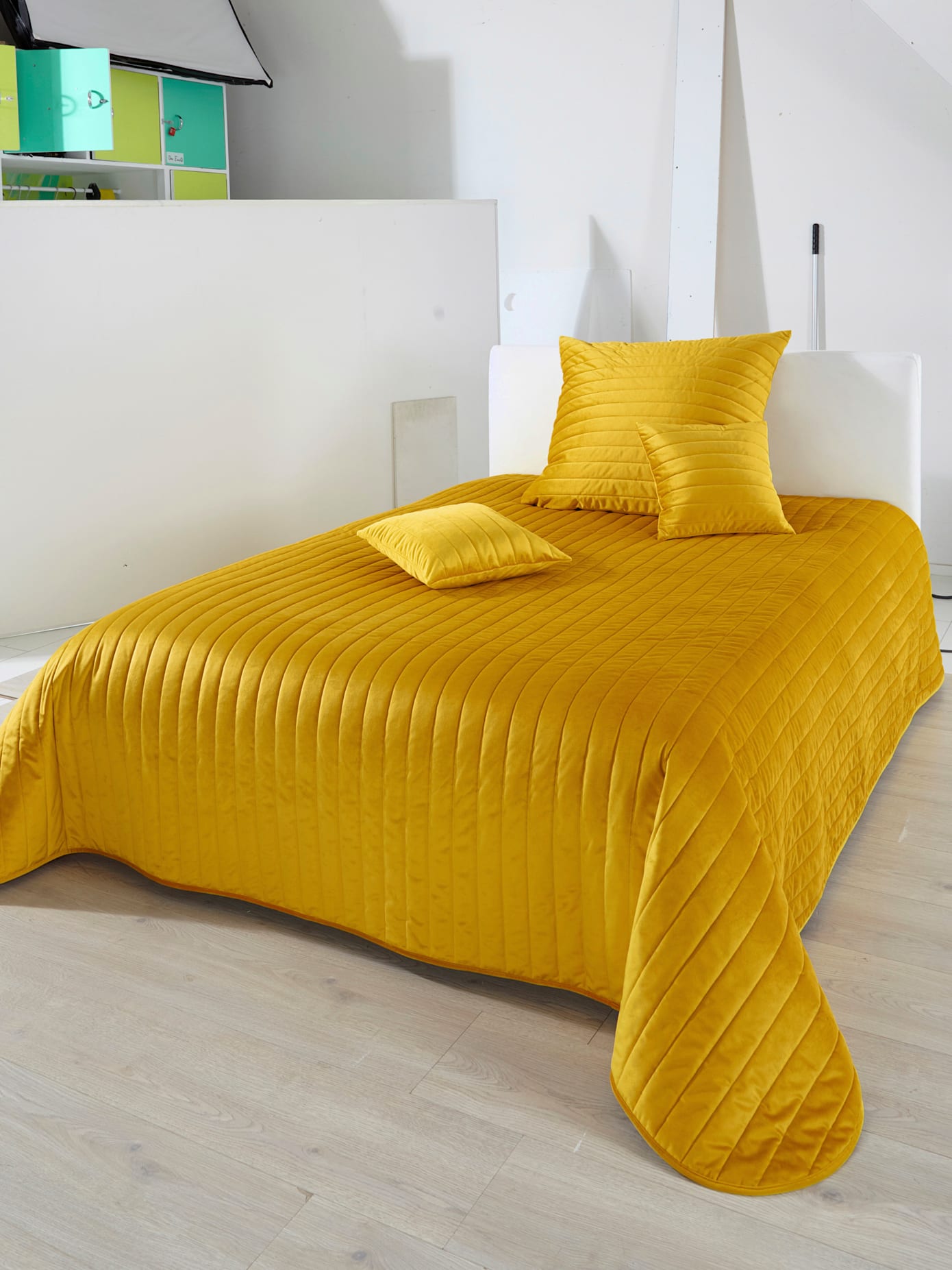 Plaid housse aspect velours