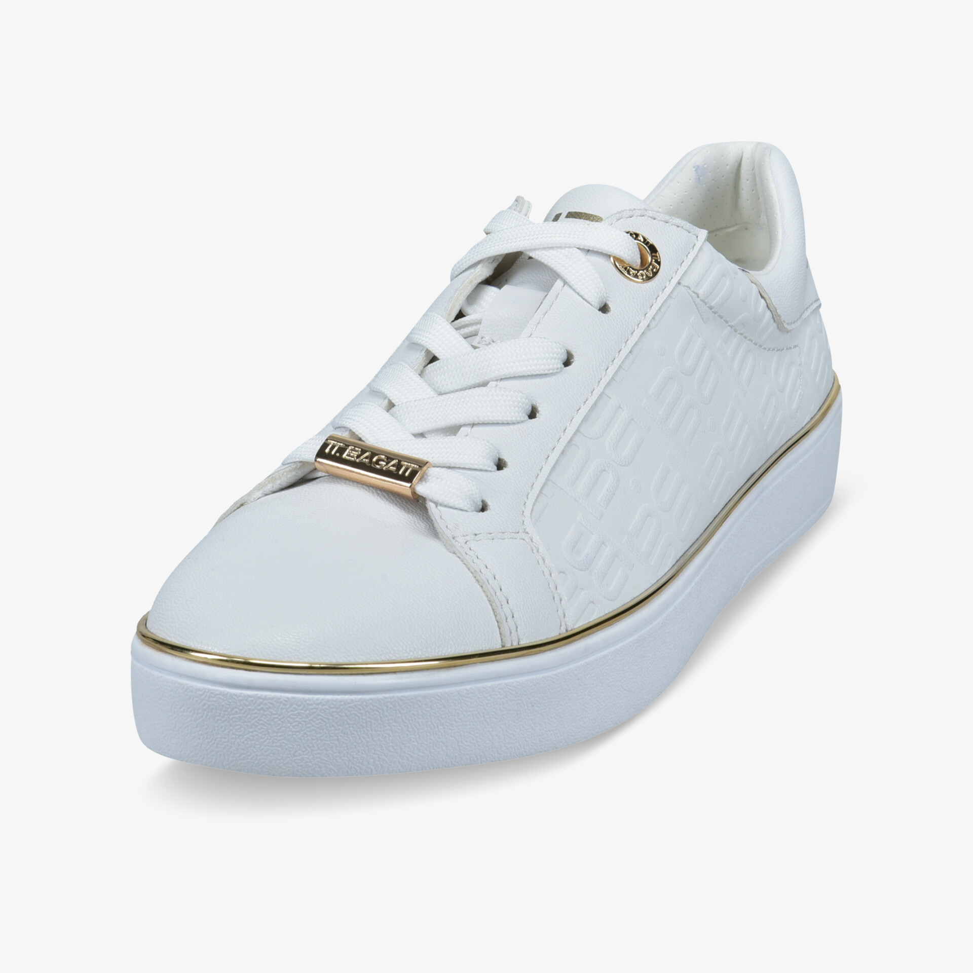 BAGATT Damen Sneaker Low weiß