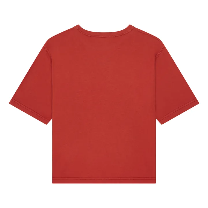 SMALLABLE BASICS T-Shirt Oversize Garçon Coton Bio | Terracotta