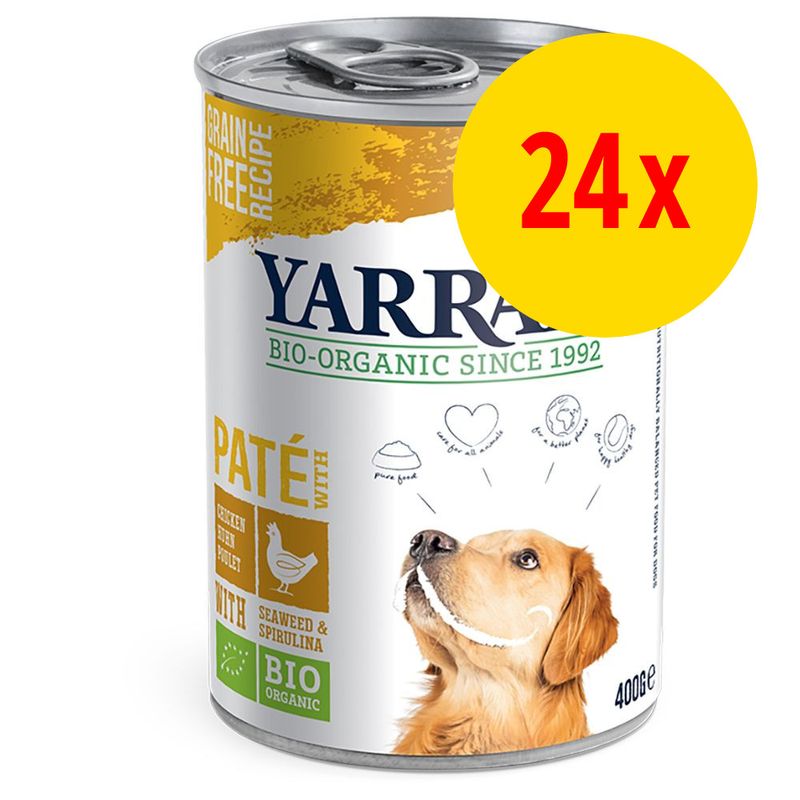 Lot Yarrah Bio 24 x 400/405 g