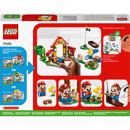 LEGO Super Mario Skovtur Ved Marios Hus – Udvidelsessæt - 71422