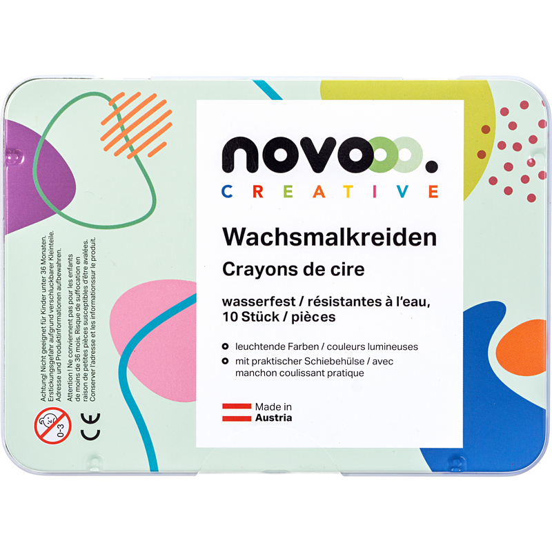 novooo Wachsmalstifte Creative, assortiert