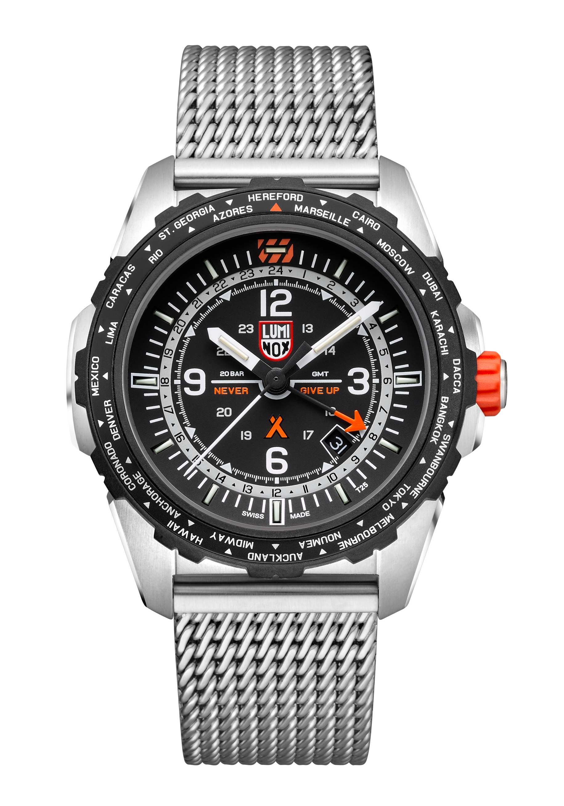 Luminox Bear Grylls Survival 3760 Air Series Silber XB.3762