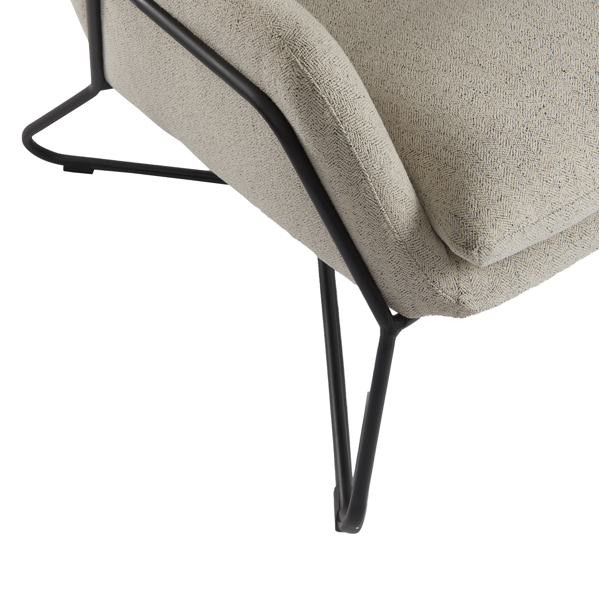 Fauteuil Waltz lugano taupe