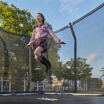 Salta Trampoline Rektangulært inkl. Sikkerhetsnett 396x244 cm