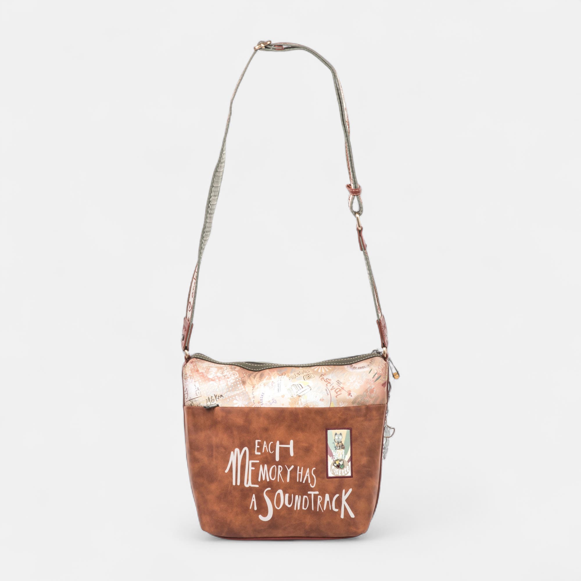 Sac bandoulière multicolore