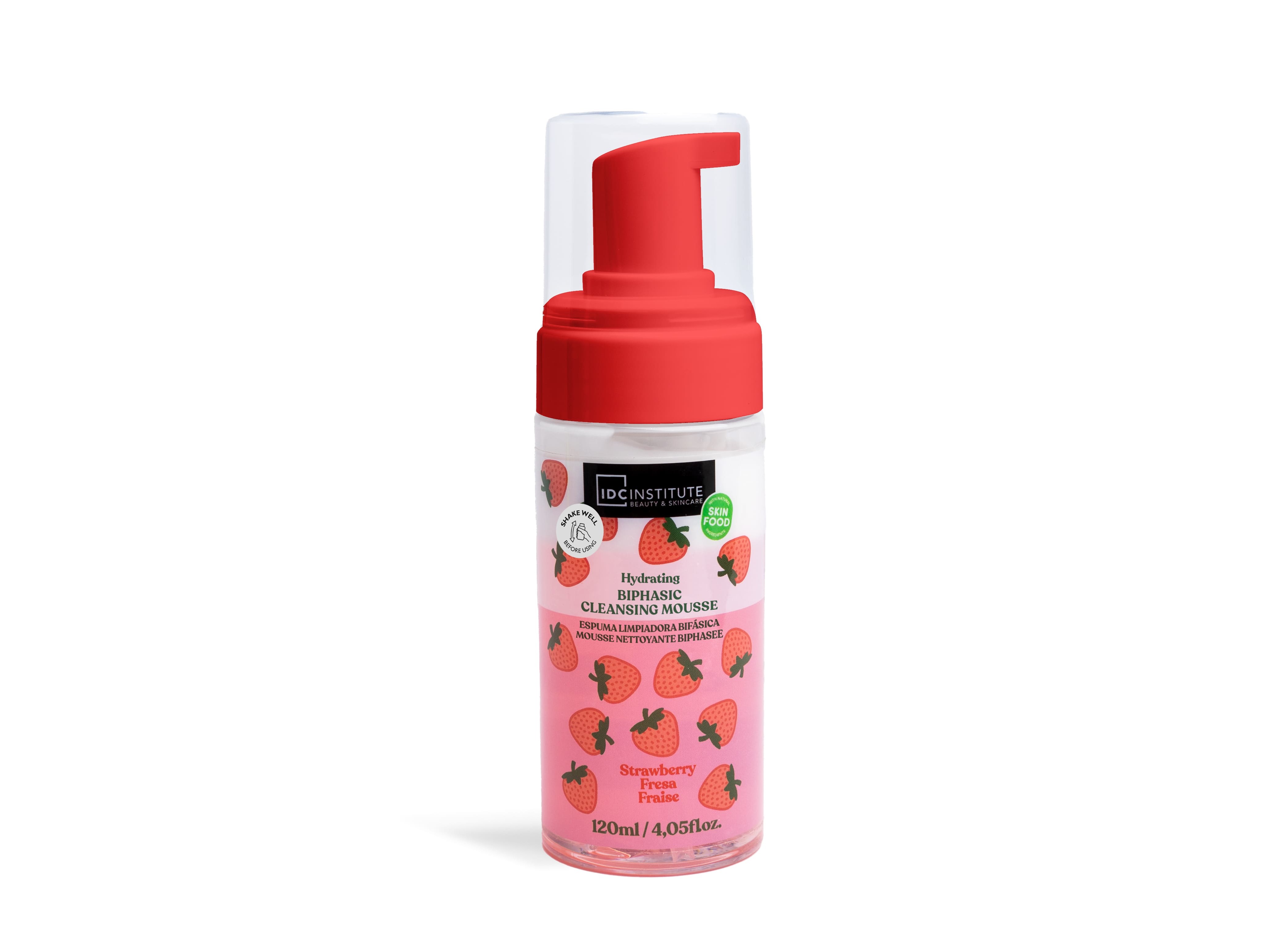 MOUSSE DE LIMPEZA IDC INSTITUTE STRAWBERRY 120 ML