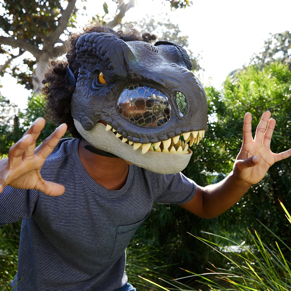 Jurassic World Dominion: Tyrannosaurus Rex Chomp N Roar Maske Dinosaurier-Spielzeug
