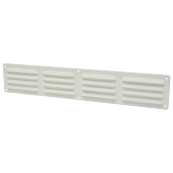 Sanivesk schoepenrooster aluminium wit 49,5x9 cm