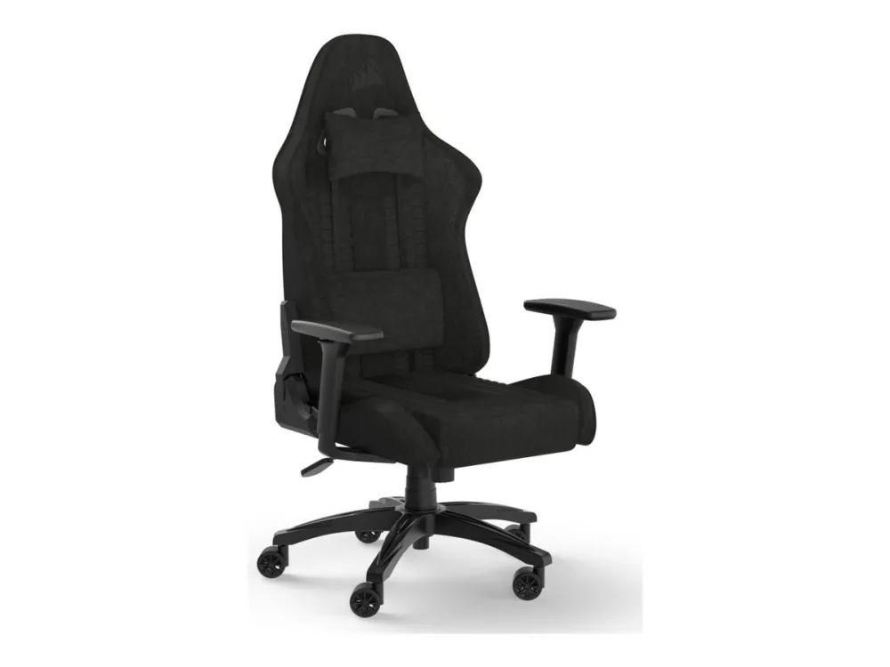 CORSAIR | TC100 Relaxed (Fabric) - Gamingstol - Stof - Op til 120 kg | Sort