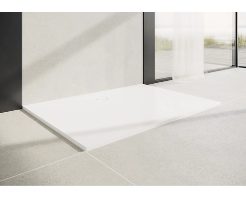 KALDEWEI SUPERPLAN ZERO 1514-5 douchebak, 75 x 80 x 3,7 cm, alpinewit mat, 351447980711