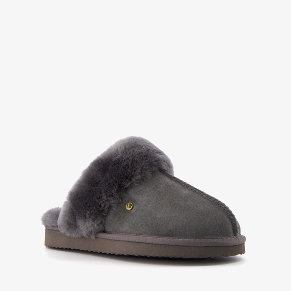 Hush Puppies suede dames pantoffels