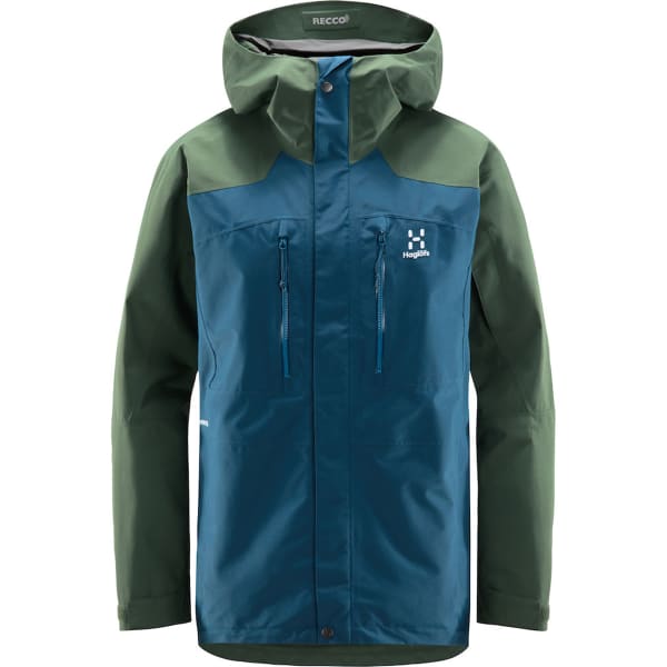Veste ski de randonnée HAGLÖFS ELATION GORE-TEX JACKET MEN DARK OCEAN/FJELL GRE