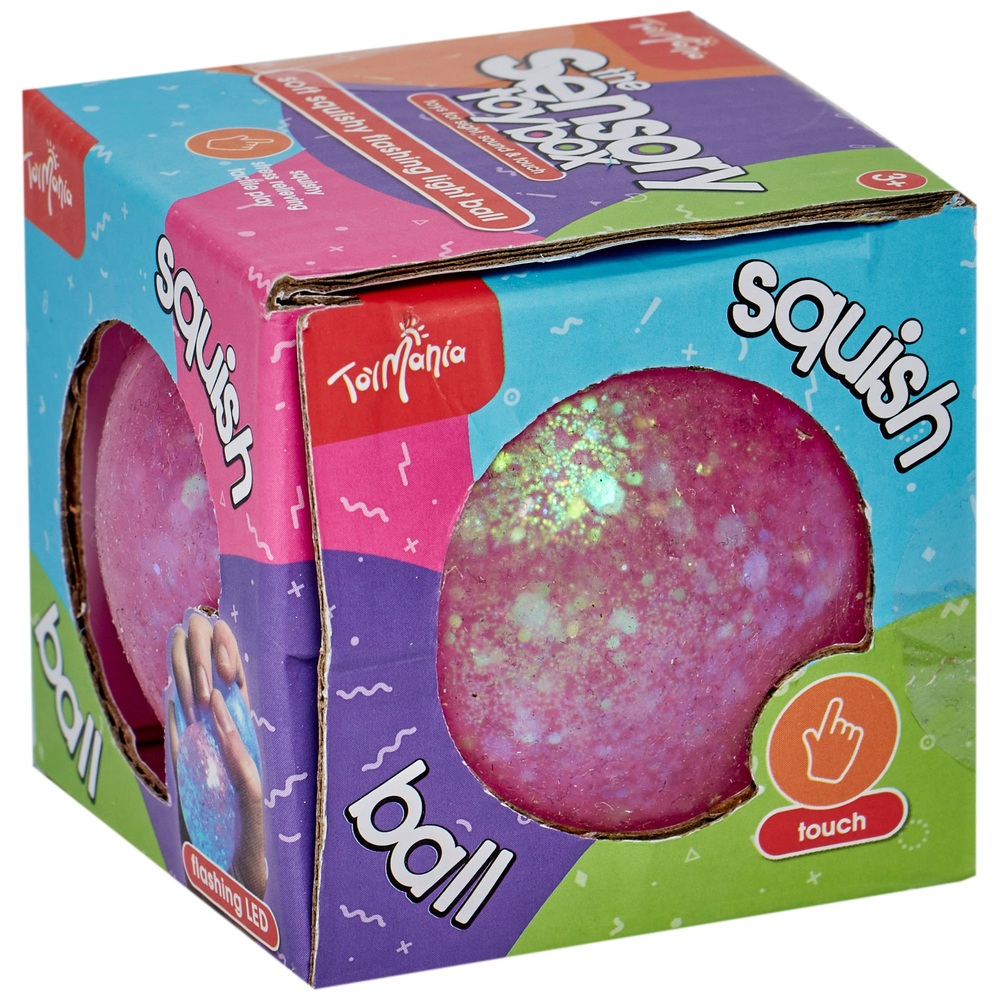 Toy Mania Leuchtende Galaxy Sensorische Quetschbälle Sortiment
