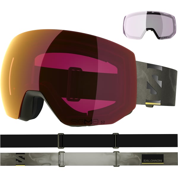 Masque de ski SALOMON RADIUM PRO SIGMA OLIVE NIGHT