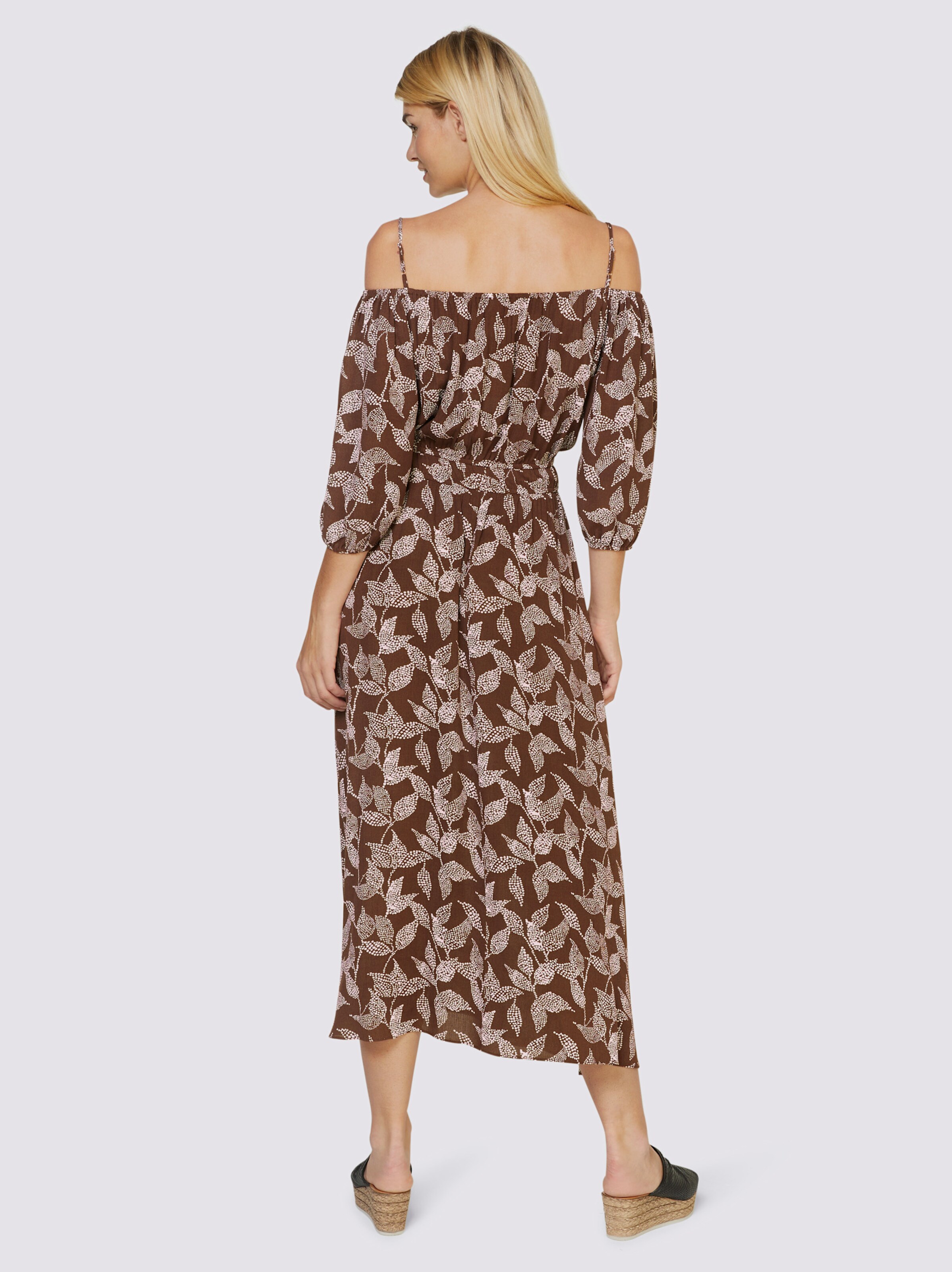 Druck-Kleid