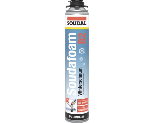 Soudal Soudafoam 1K winterschuimpistoolschuim B2 groen 750 ml