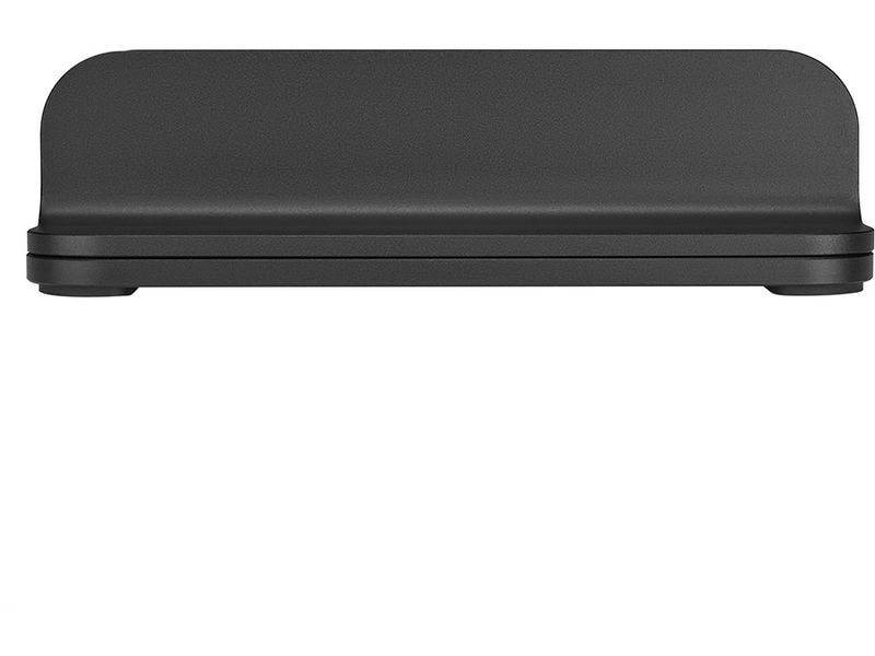 NEOMOUNTS Notebookständer NSLS300BLACK bis 5 kg – Schwarz Vertikaler Laptop-Ständer Schwarz