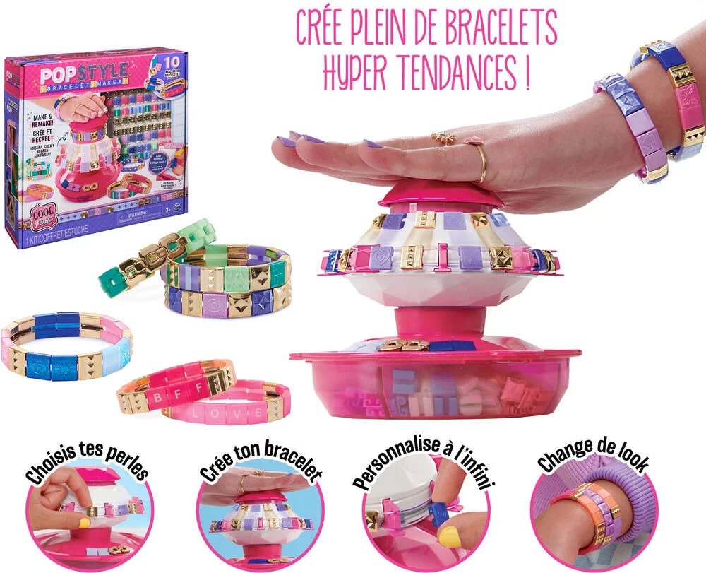 COOL MAKER - POP STYLE MACHINE A BRACELETS
