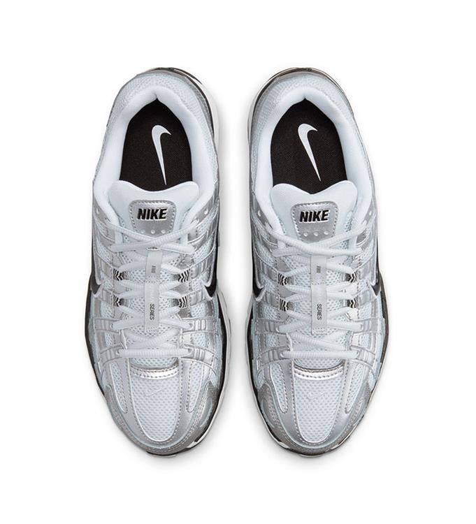 Nike P-6000 FD9876 WHITE-BLACK-METALLIC-SILVER