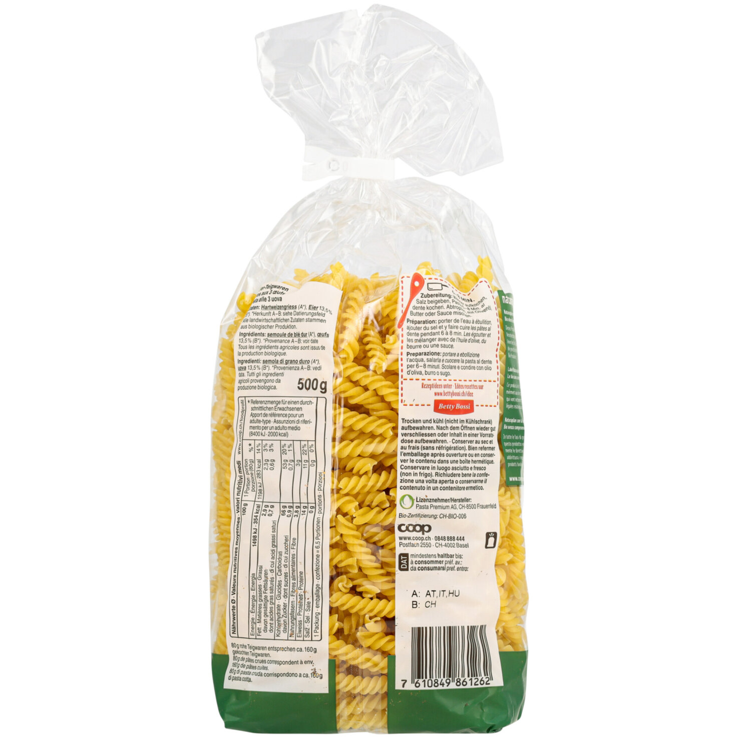 Naturaplan Bio Spiralen 3-Eier