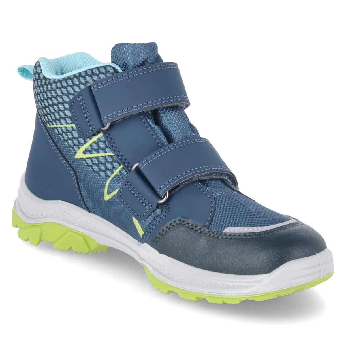SuperfitBoots  JUPITER - BLAU/HELLGRÜN