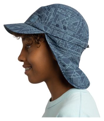 Casquette Enfant Buff Sahara Bleu