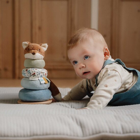 Forest Friends Renard à empiler doudou   de               Little Dutch