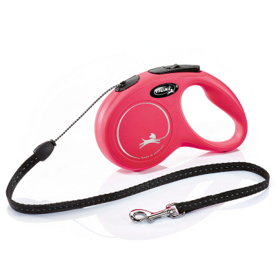 Flexi Hundeleine New Classic Seil Rot