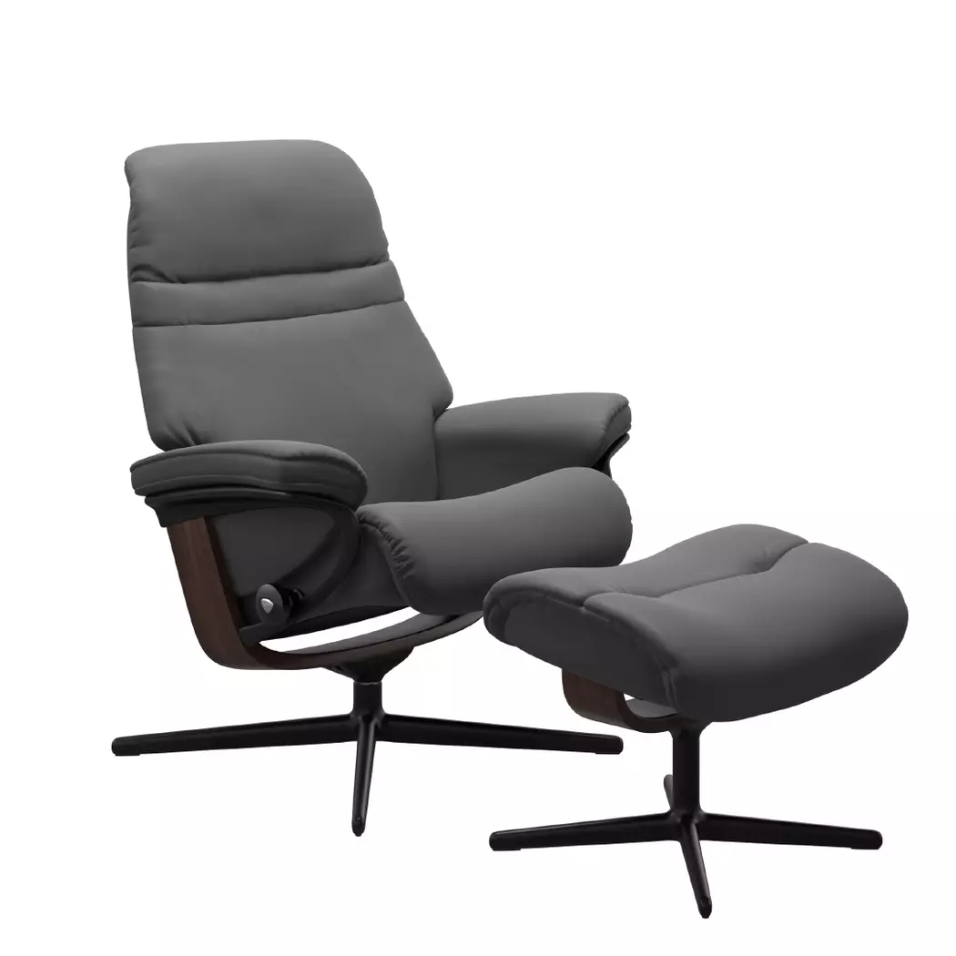 Sessel mit Hocker Sunrise Cross