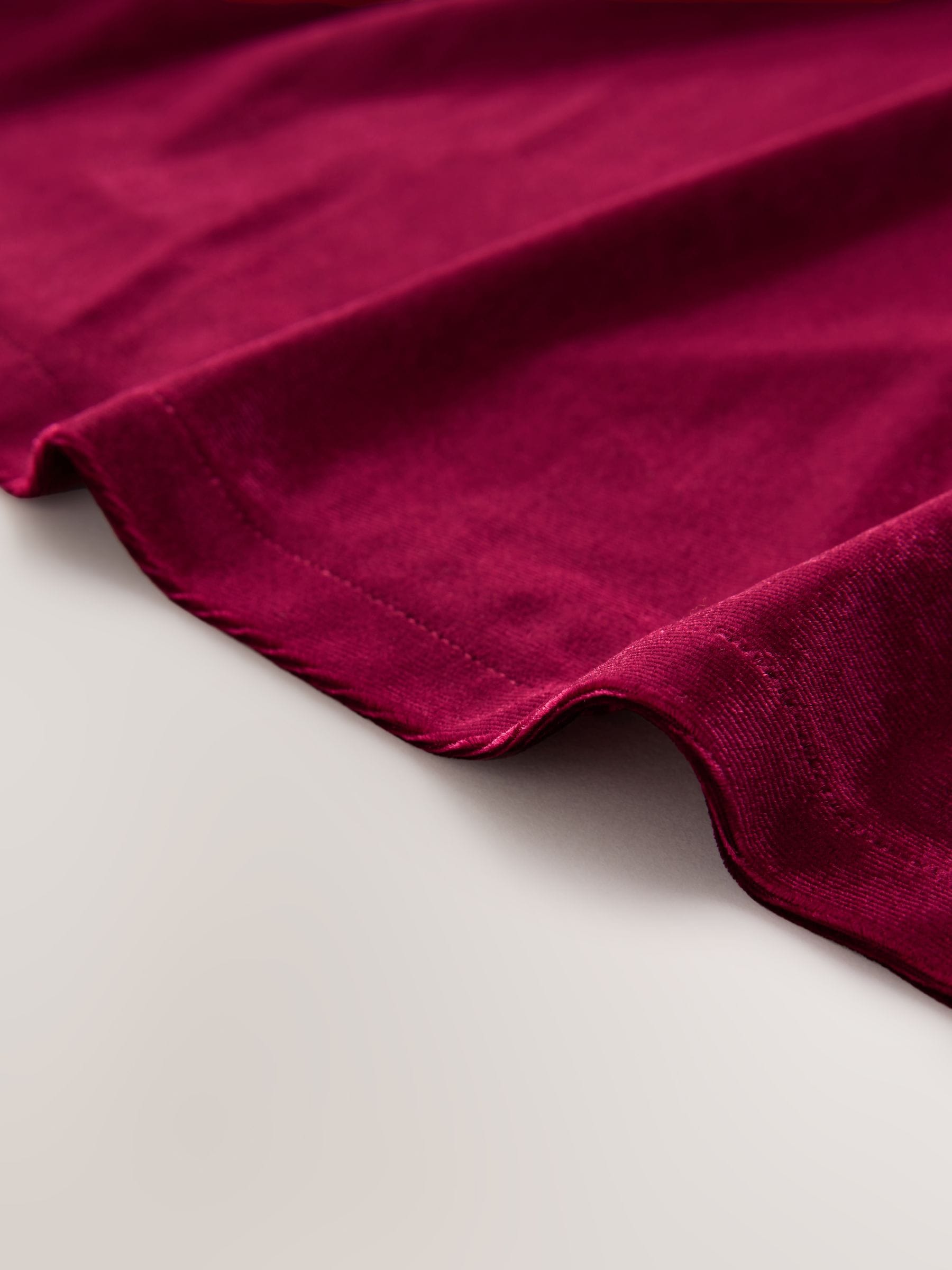 Rood - Velvet Dress (3-16yrs)