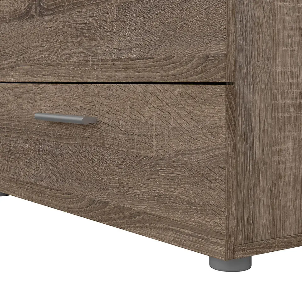 Hioshop Pepe kommode 8 lades truffel decor