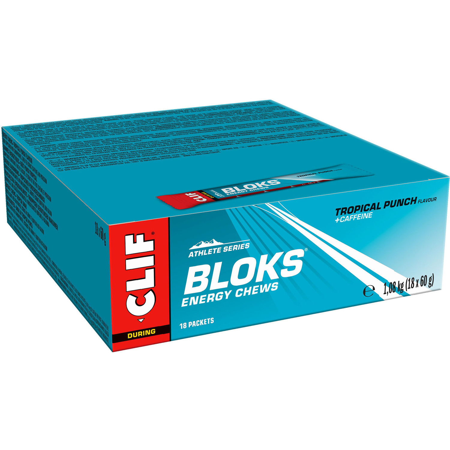 Clif® Blok Energy Gum Tropisch Fruit (1 stuks)