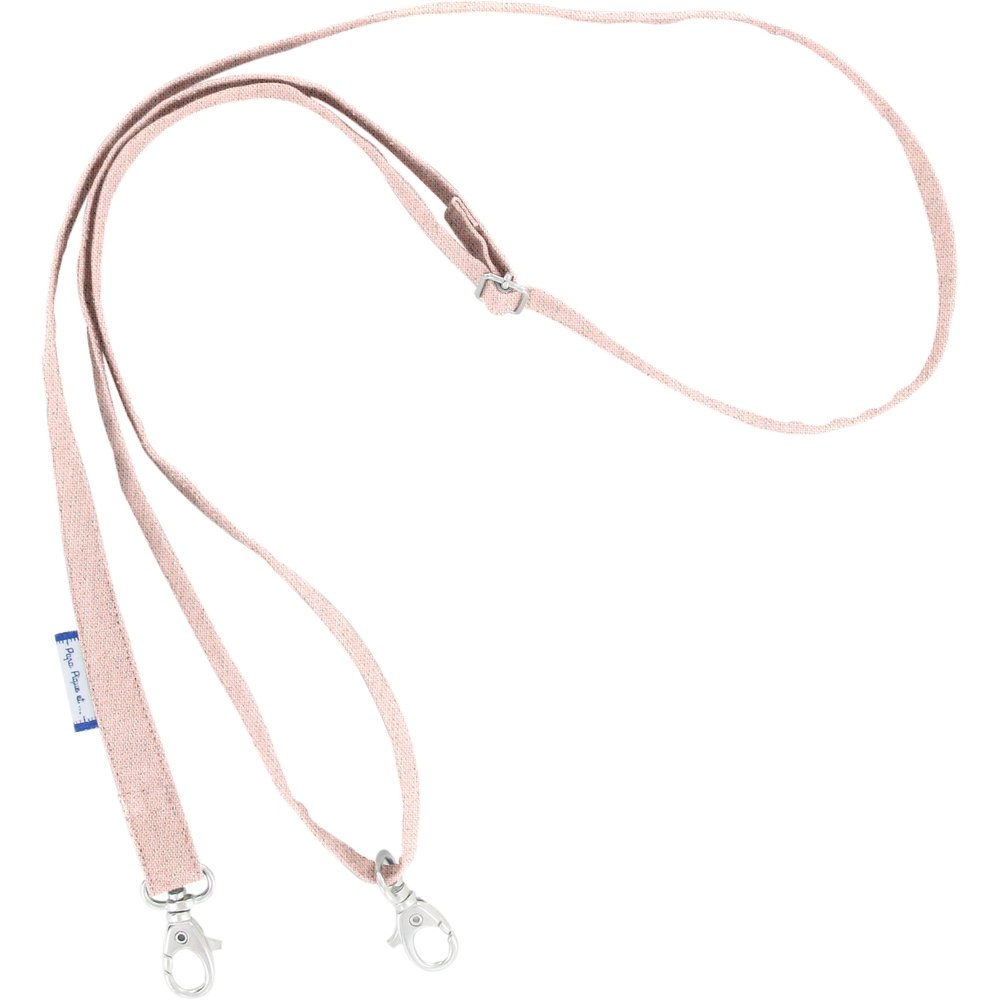 Grande Lanière Amovible Rose Pailleté