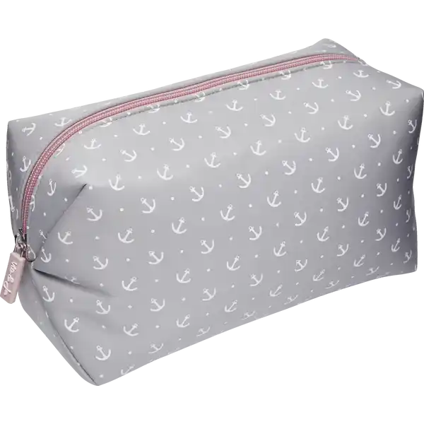 Kosmetiktasche mit Ankern