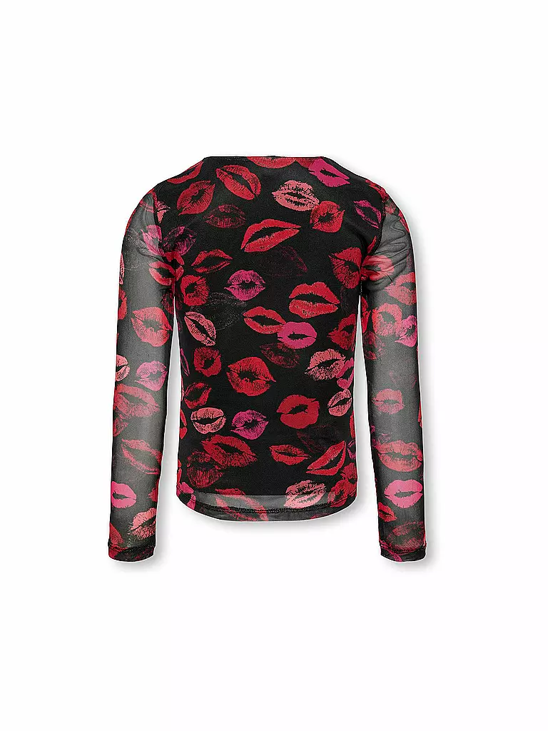 ONLY Mädchen Langarmshirt KOGPARIS schwarz