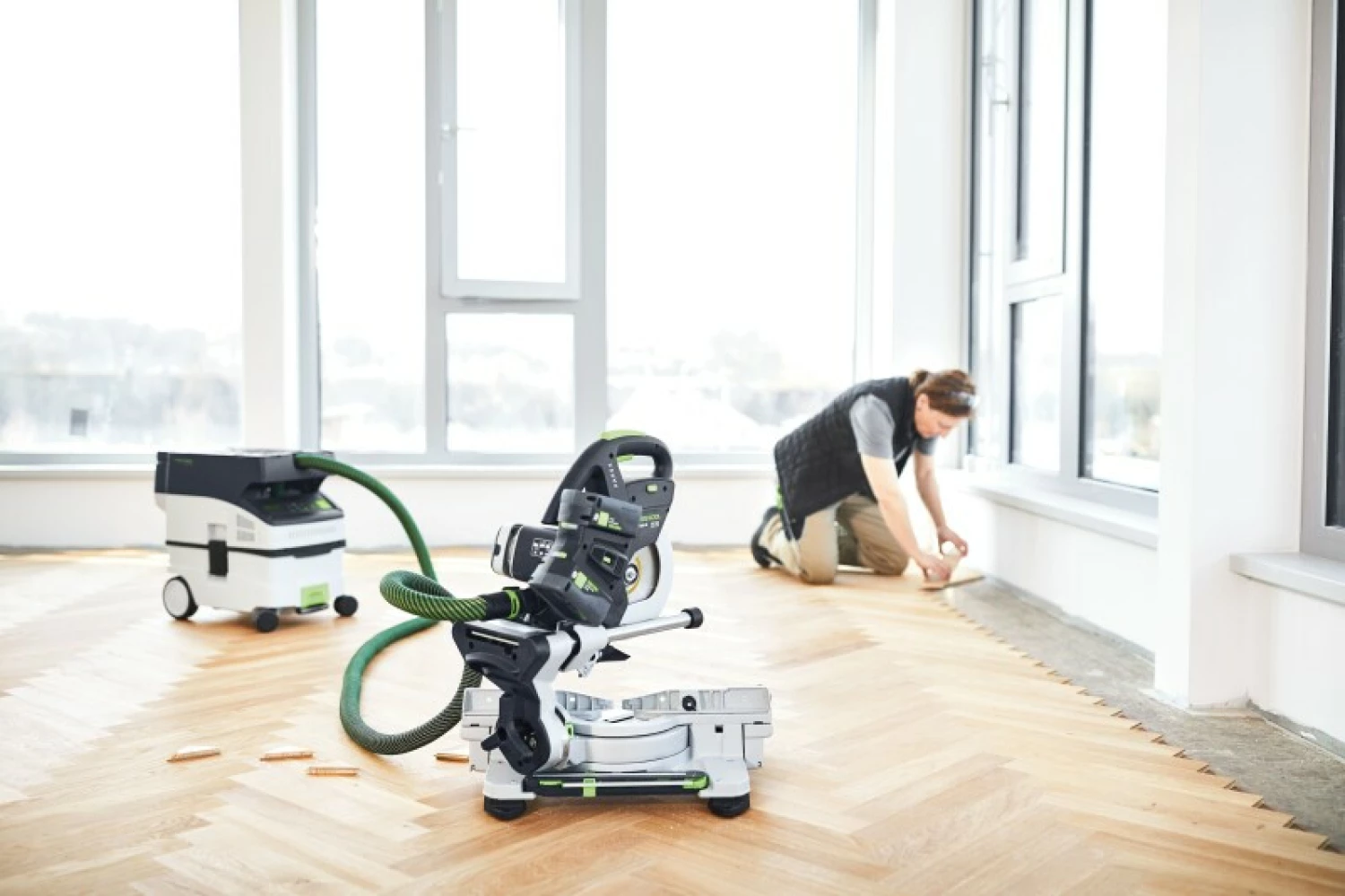 Festool CTLC MIDI I-Basic 36V (2x18V) Li-Ion accu stofzuiger body - 3100l/min