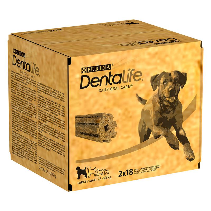 PURINA Dentalife Bâtonnets à mâcher pour grand chien (25-40 kg)
