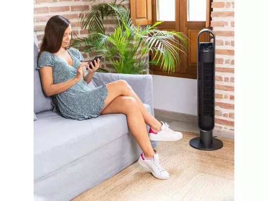 Ventilateur Tour Cecotec EnergySilence 9190 SkyLine Ionic 60W Noir